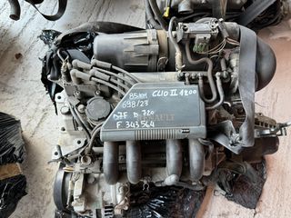 RENAULT CLIO 98-01	Κινητήρας 1.200cc 8V (D7FD720)
