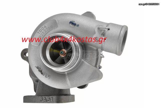 ΤΟΥΡΜΠΙΝΑ MITSUBISHI L200 '99-'01/ PAJERO '98-'01/ HYUNDAI H1 4D56 2.5D TCI 5 ΒΙΔΕΣ MR212759 Α' ΠΟΙΟΤΗΤΑ ΜΕ ΦΠΑ