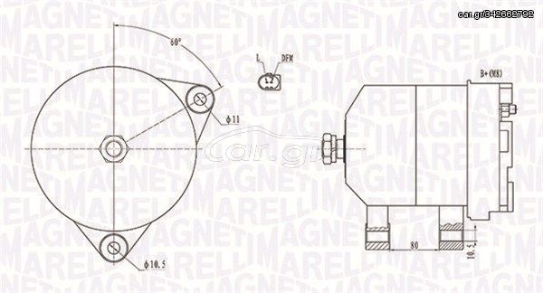 Δύναμη  IVECO DAILY III, DAILY IV, DAILY V, MASSIF; CITROEN JUMPER II, JUMPY II; FIAT DUCATO; PEUGEOT BOXER 2.0D-3.0D 07.99-