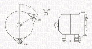 Δύναμη  IVECO DAILY III, DAILY IV, DAILY V, MASSIF; CITROEN JUMPER II, JUMPY II; FIAT DUCATO; PEUGEOT BOXER 2.0D-3.0D 07.99-