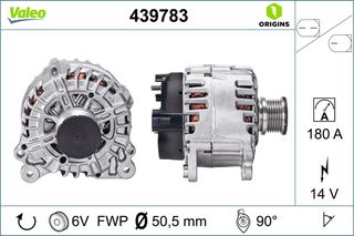Δυναμό  AUDI A3; SEAT ALHAMBRA, ATECA; SKODA KODIAQ I, OCTAVIA III, SUPERB III, YETI; VW ARTEON, CADDY ALLTRACK, CADDY ALLTRACK/MINIVAN, CADDY IV, CADDY IV/MINIVAN 1.4-2.0D 05.09-