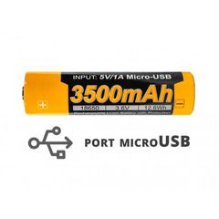 Μπαταρία Fenix ARB-L18-3500U Επαναφορτιζόμενη USB 3500mAh
