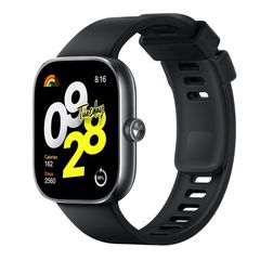 Xiaomi Redmi Watch 4 Aluminium Αδιάβροχο με Παλμογράφο Black (BHR7854GL)