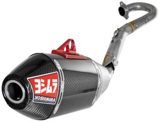 ΕΞΑΤΜΗΣΗ ΟΛΟΚΛΗΡΗ YOSHIMURA USA RS4 TITANIUM/CARBON Full Exhaust System - KTM SXF450 '12-'15 / SMR450 '12-'14 .