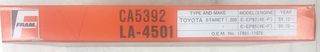 ΦΙΛΤΡΟ ΑΕΡΟΣ TOYOTA STARLET (FRAM)-thumb-2