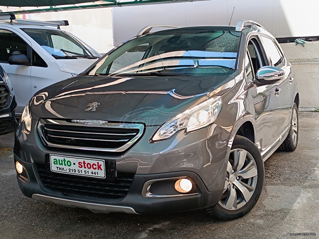 Peugeot 2008 '15 ΑΥΤΟΜΑΤΟ-F1-FULL EXTRA-ΔΕΡΜΑ-ΝΑVI-NEW !*