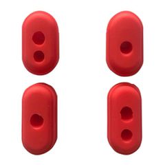 Τάπες σιλικόνης για ηλεκτρικό πατίνι | XIAOMI M365 | Κόκκινο