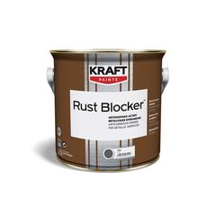 Αντισκωριακό αστάρι μετάλλων 2,5L KRAFT Rust Blocker - Μαύρο