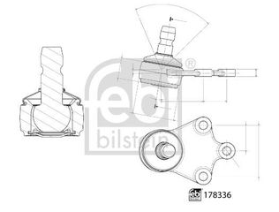 FEBI ΜΠΑΛΑΚΙ ΨΑΛΙΔΙΟΥ FEBI BILSTEIN 178336