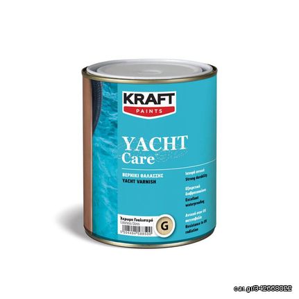 Βερνίκι θαλάσσης διαφανές με φίλτρα UV 0,75L KRAFT Yacht Care