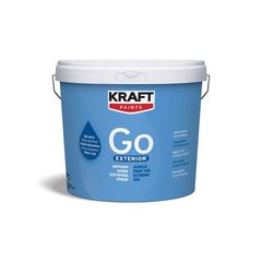 Ακρυλικό χρώμα εξωτερικών επιφανειών 9L KRAFT Go Exterior