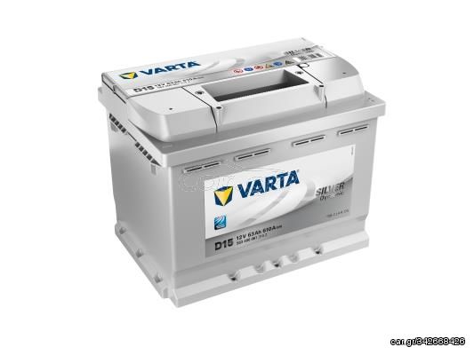 VARTA SILVERLINE  ΔΕΞ. ΜΠΑΤΑΡΙΕΣ D15 (63Ah/610A) 242x175x190mm VARTA 5634000613162