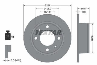 TEXTAR ΔΙΣΚΟΠΛΑΚΕΣ TEXTAR 92026900