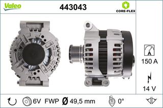 VALEO ΔΥΝΑΜΟ PSA VALEO 443043