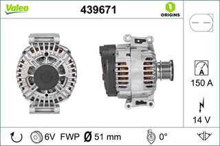 VALEO ΔΥΝΑΜΟ VALEO 439671