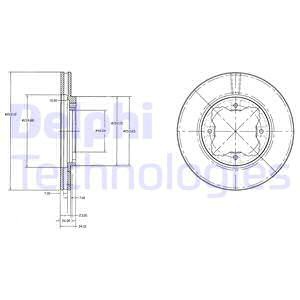 DELPHI ΔΙΣΚΟΠΛΑΚΕΣ (1τεμ.) DELPHI BG2798