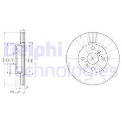 DELPHI ΔΙΣΚΟΠΛΑΚΕΣ (1τεμ.) DELPHI BG3520