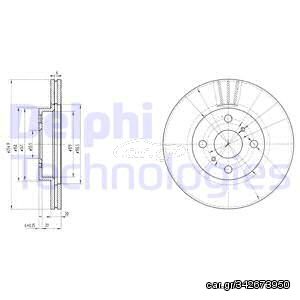 DELPHI ΔΙΣΚΟΠΛΑΚΕΣ (1τεμ.) DELPHI BG3520