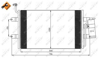 NRF ΨΥΓΕΙΑ A/C SEAT NRF 35338