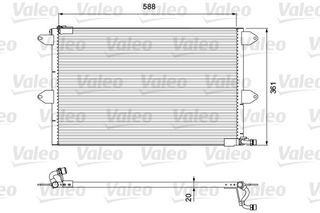 VALEO ΨΥΓΕΙΟ A/C VALEO 816908