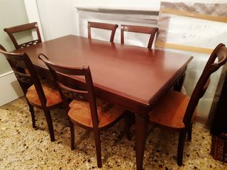 Τραπεζαρία από ξύλο οξιάς