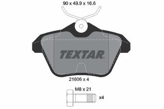 TEXTAR (581 10) ΔΙΣΚΟΦΡΕΝΑ ALFA ROMEO TEXTAR 2160601