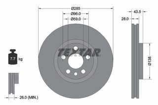 TEXTAR ΔΙΣΚΟΠΛΑΚΕΣ TEXTAR 92115000