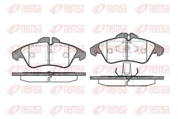 REMSA (2157601) ΔΙΣΚΟΦΡΕΝΑ ΜΕRCEDES REMSA 0578.00