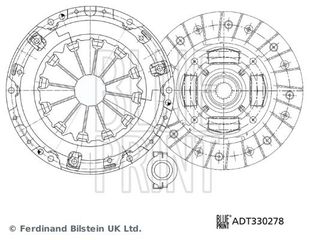 BLUEPRINT ΣΕΤ ΣΥΜΠΛΕΚΤΗ TOYOTA BLUE PRINT ADT330278