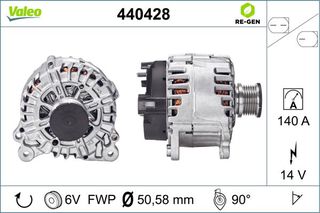 VALEO ΔΥΝΑΜΟ VALEO 440428