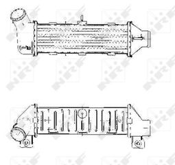 NRF ΨΥΓΕΙΑ INTERCOOLER AUDI-V.W. NRF 30444