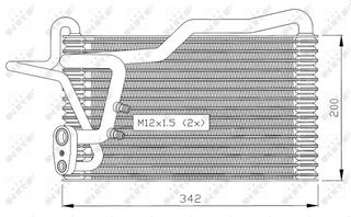 NRF ΕΒΑΠΟΡΕΤΑ A/C AUDI NRF 36036