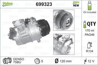 VALEO ΚΟΜΠΡΕΣΕΡ A/C VALEO 699323