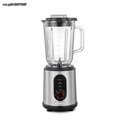 Pyrex SB-870 Μπλέντερ 1.5lt 1200W Inox ΕΩΣ 12 ΔΟΣΕΙΣ