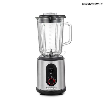 Pyrex SB-870 Μπλέντερ 1.5lt 1200W Inox ΕΩΣ 12 ΔΟΣΕΙΣ