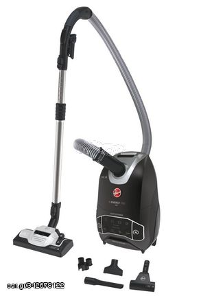 Hoover H-Power 700 HE720PET 011 Ηλεκτρική Σκούπα 850W με Σακούλα 5lt Μαύρη ΕΩΣ 12 ΔΟΣΕΙΣ