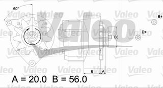 VALEO ΔΥΝΑΜΟ VALEO 436629