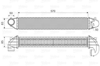 VALEO ΨΥΓΕΙΟ INTERCOOLER VALEO 817936