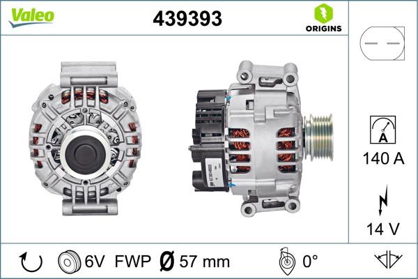 VALEO ΔΥΝΑΜΟ VALEO 439393