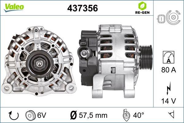 VALEO ΔΥΝΑΜΟ VALEO 437356