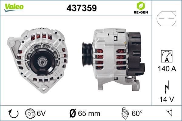 VALEO ΔΥΝΑΜΟ VALEO 437359
