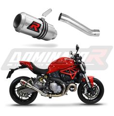 Τελικό εξάτμισης Ducati Monster 821 2018-2021 Dominator