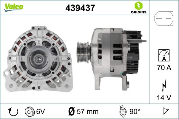 VALEO ΔΥΝΑΜΟ VALEO 439437