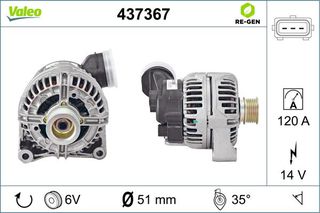 VALEO ΔΥΝΑΜΟ BMW VALEO 437367