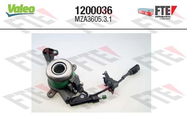 MZA3605.3.1 VALEO ΚΕΝΤΡΙΚΟ ΡΟΥΛΕΜΑΝ ΣΥΜΠΛΕΚΤΗ VALEO 1200036