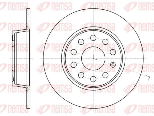 REMSA ΔΙΣΚΟΠΛΑΚΕΣ #Ο# VAG REMSA 61340.00