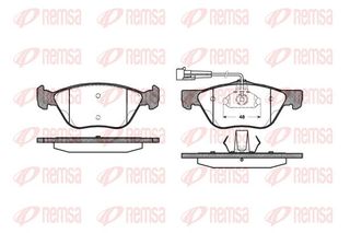 REMSA (21637 01) (589 12) ΔΙΣΚΟΦΡΕΝΑ FIAT REMSA 0589.02