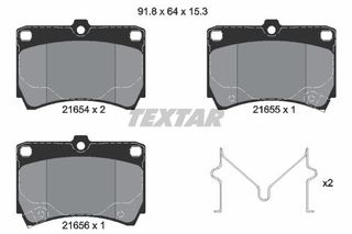 TEXTAR (212 12) ΔΙΣΚΟΦΡΕΝΑ MAZDA TEXTAR 2165404