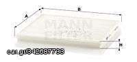 MANN ΦΙΛΤΡΑ ΚΑΜΠΙΝΑΣ (24433) TOYOTA MANN-FILTER CU 1828