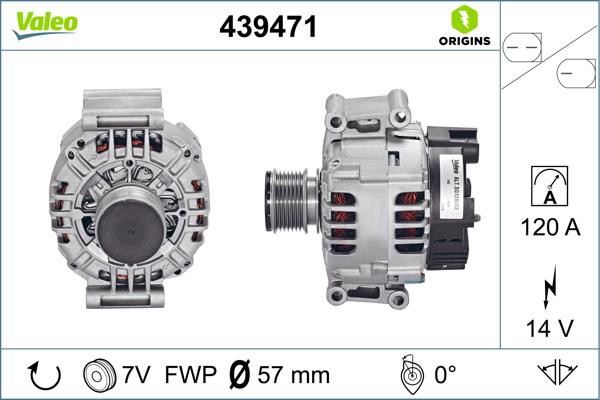 VALEO ΔΥΝΑΜΟ VALEO 439471